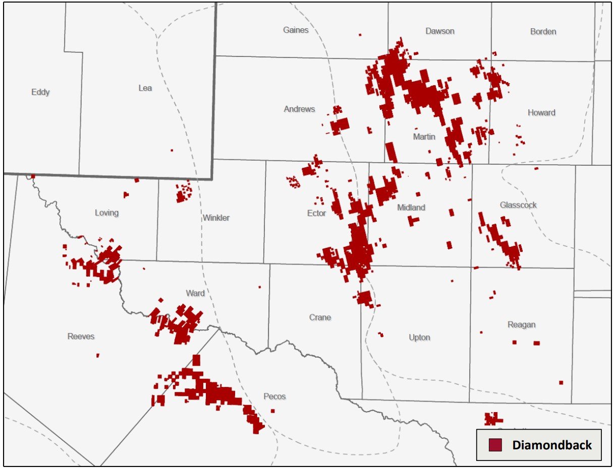 Diamondback Acreage 2Q24